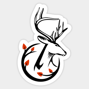 Deer Sticker